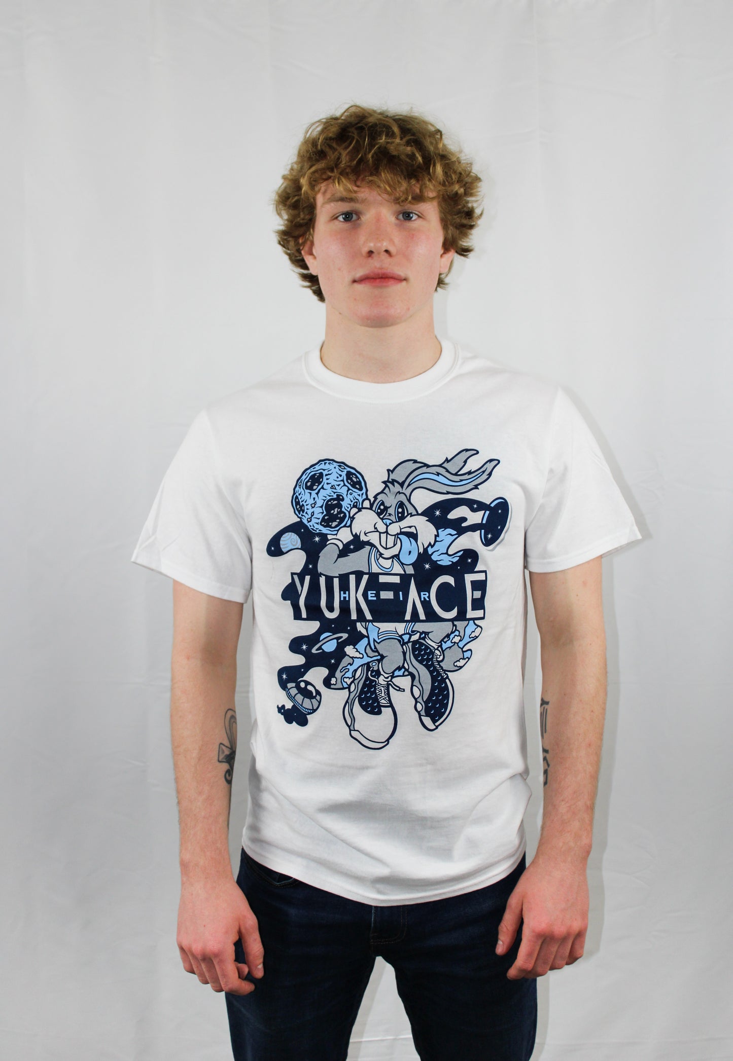 Yukface Space Bunny Tee